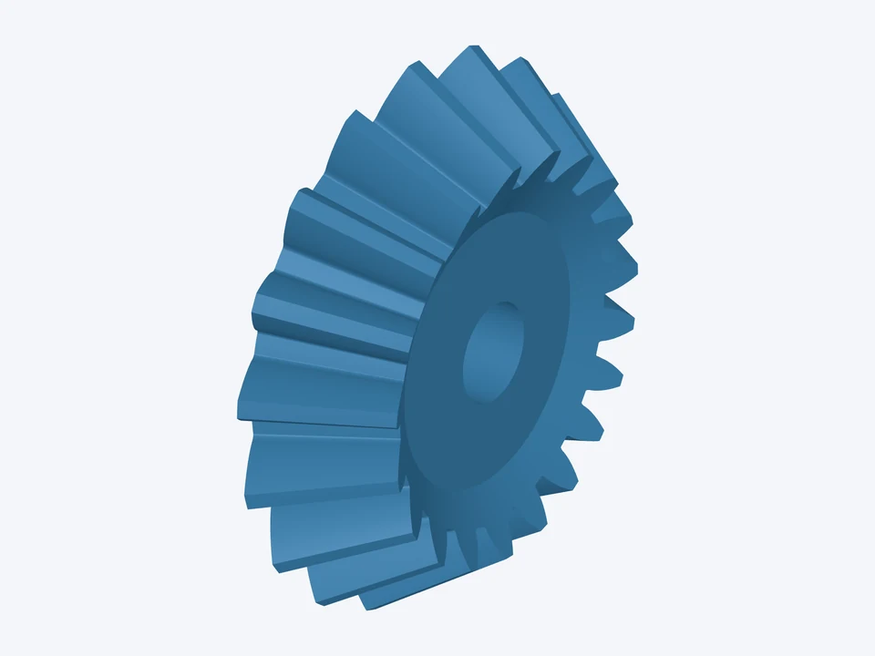 20-tooth pinion