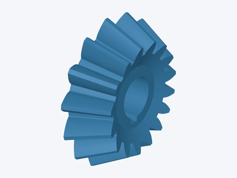 16-tooth pinion
