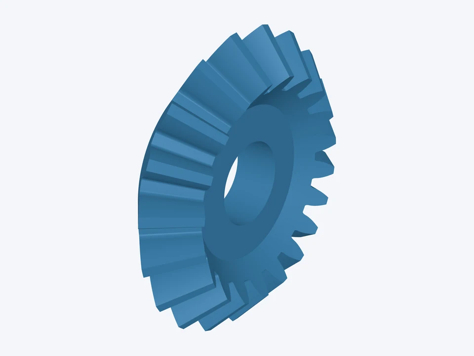 20-tooth pinion