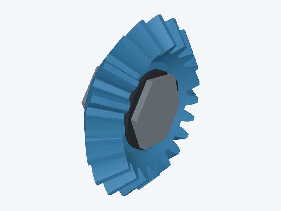 20-tooth pinion
