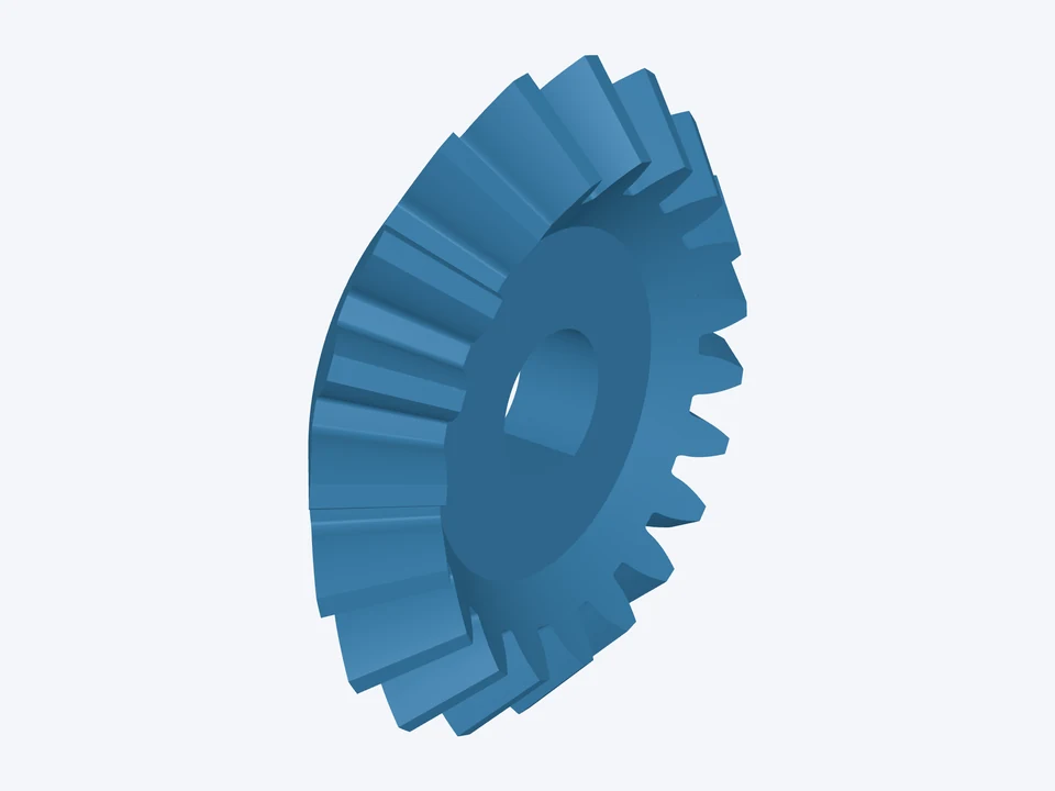 20-tooth pinion