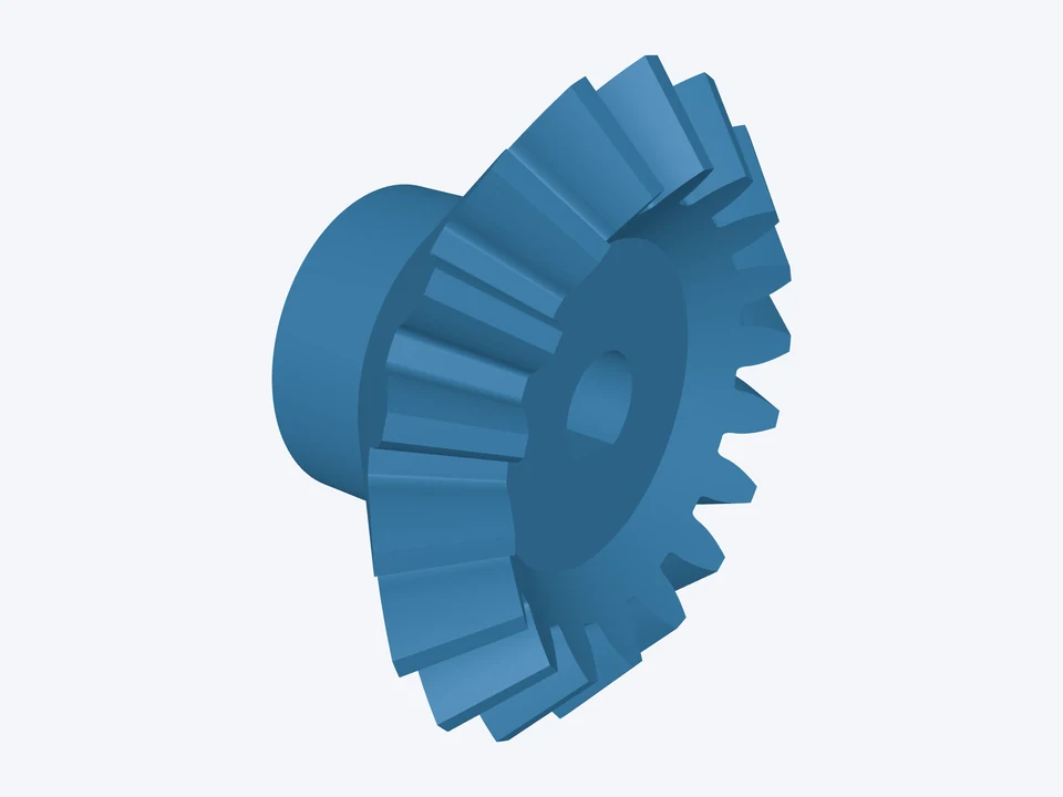 18-tooth pinion