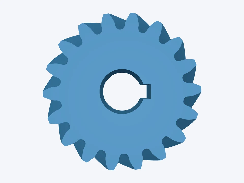 18-tooth gear