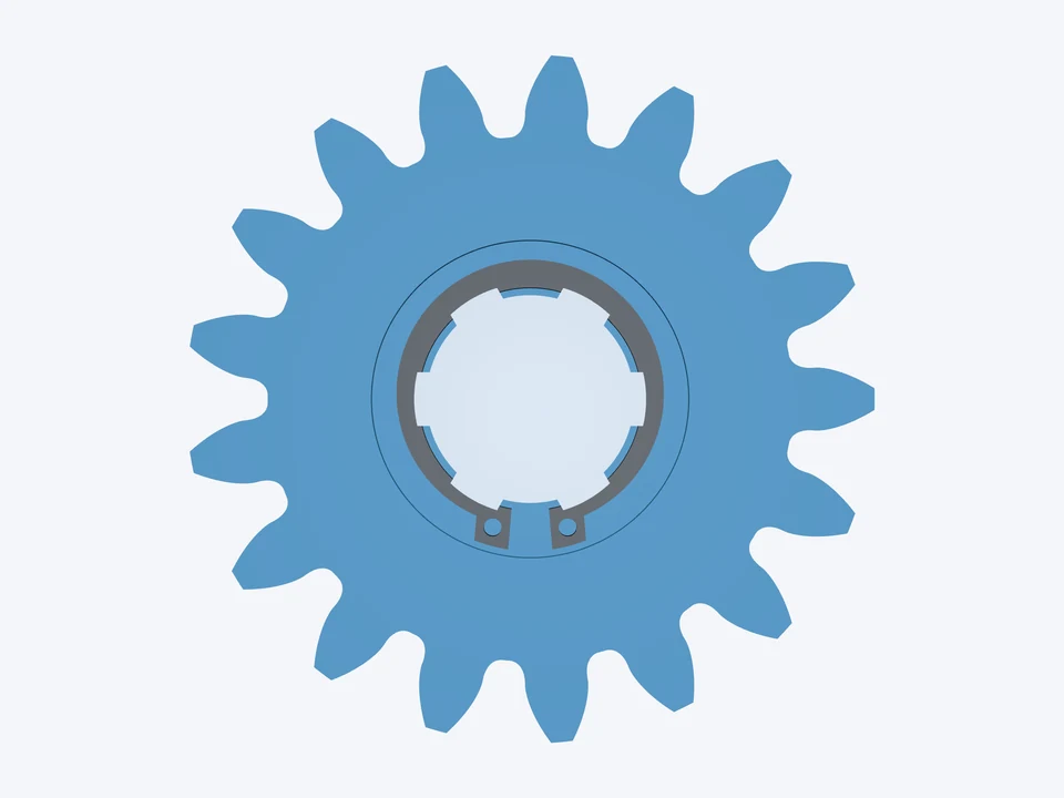 17-tooth gear