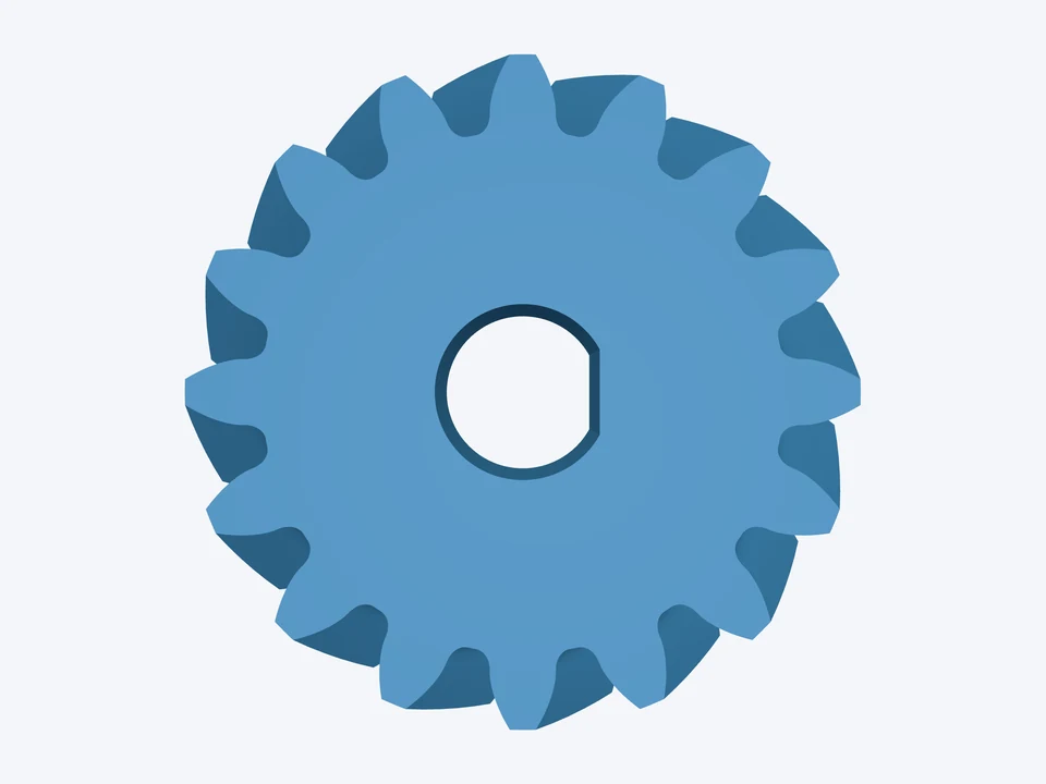 16-tooth gear