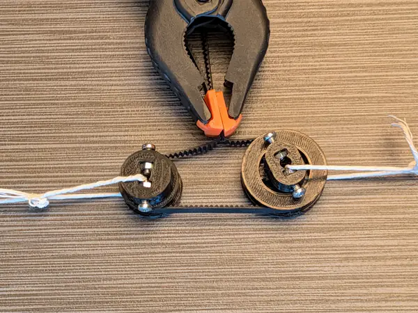 Photo 2 of the printed parts