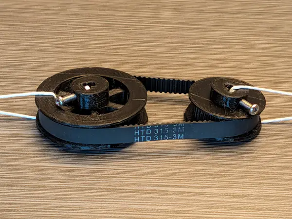 Photo 2 of the printed parts