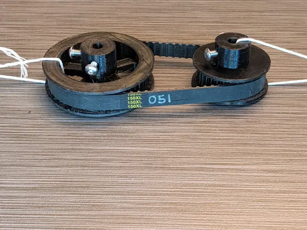 Photo 2 of the printed parts
