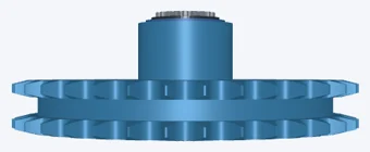 34-tooth sprocket