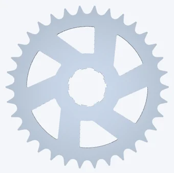 34-tooth sprocket