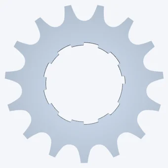 15-tooth sprocket
